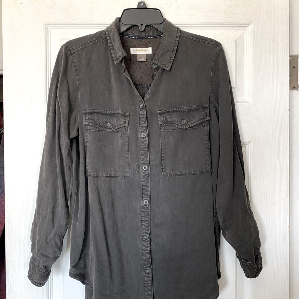 Anthropologie Button Down Top